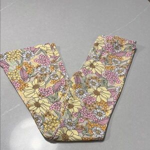 Jessica Simpson Multicolor Floral Leggings